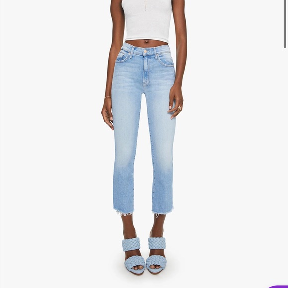 MOTHER Denim - MOTHER Insider Crop Step Fray in Limited Edition
